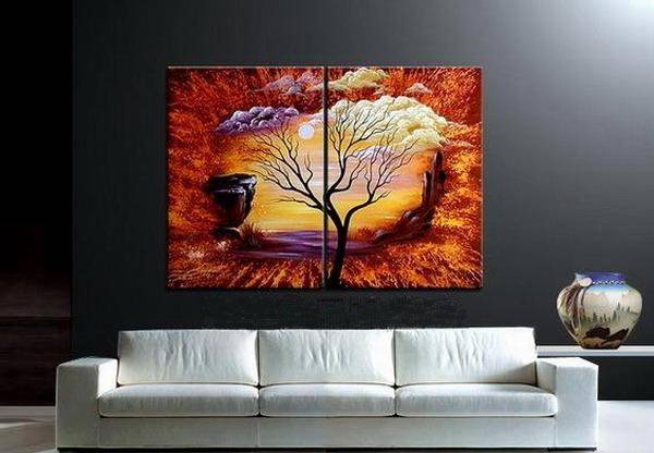 北京翰翔建筑辦公室裝修油畫風(fēng)格